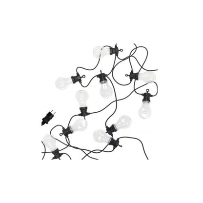 Alpha 55 Guirlande LED 12,5 m 20 Ampoules Blanc Chaud