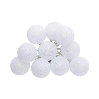 Alpha 55 Guirlande LED à pile Tara 10 boules – Ambiance déco