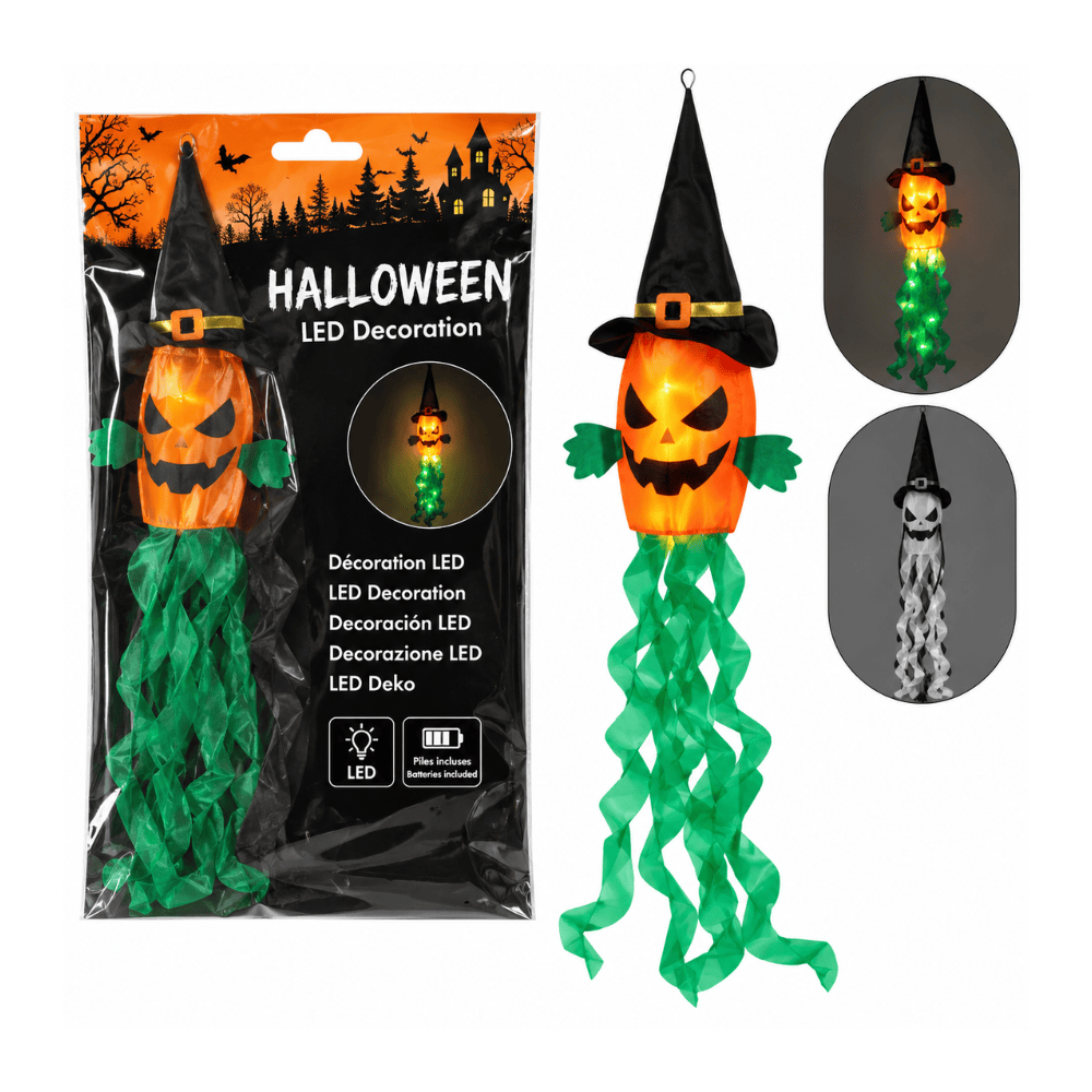 Alpha 55 Guirlande Suspension LED en Tissu 150 cm – Halloween