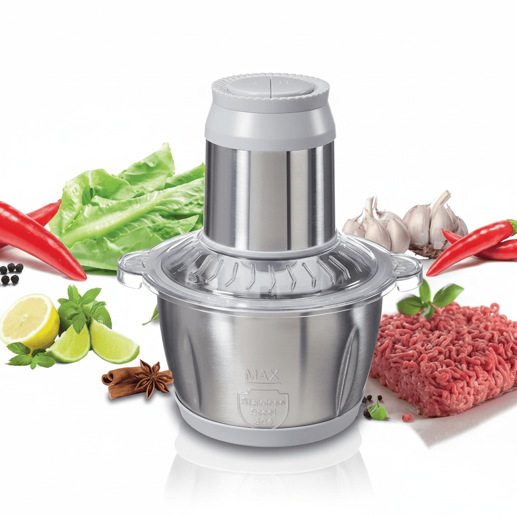 Alpha 55 Hachoir Kwik 600 Taurus bol inox 1,8 L