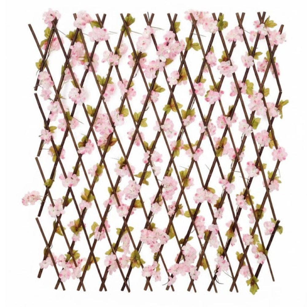 Alpha 55 Haie artificielle extensible cerisier décorative