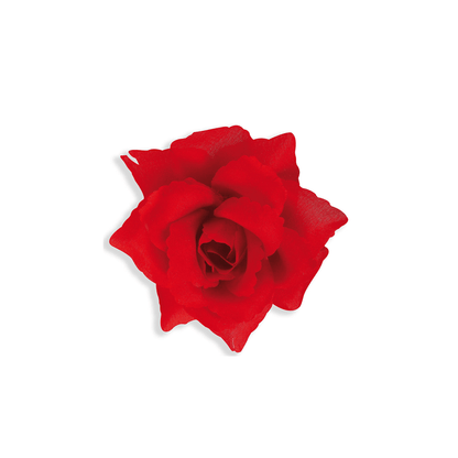 Alpha 55 Halloween accessoires, barette rose rouge