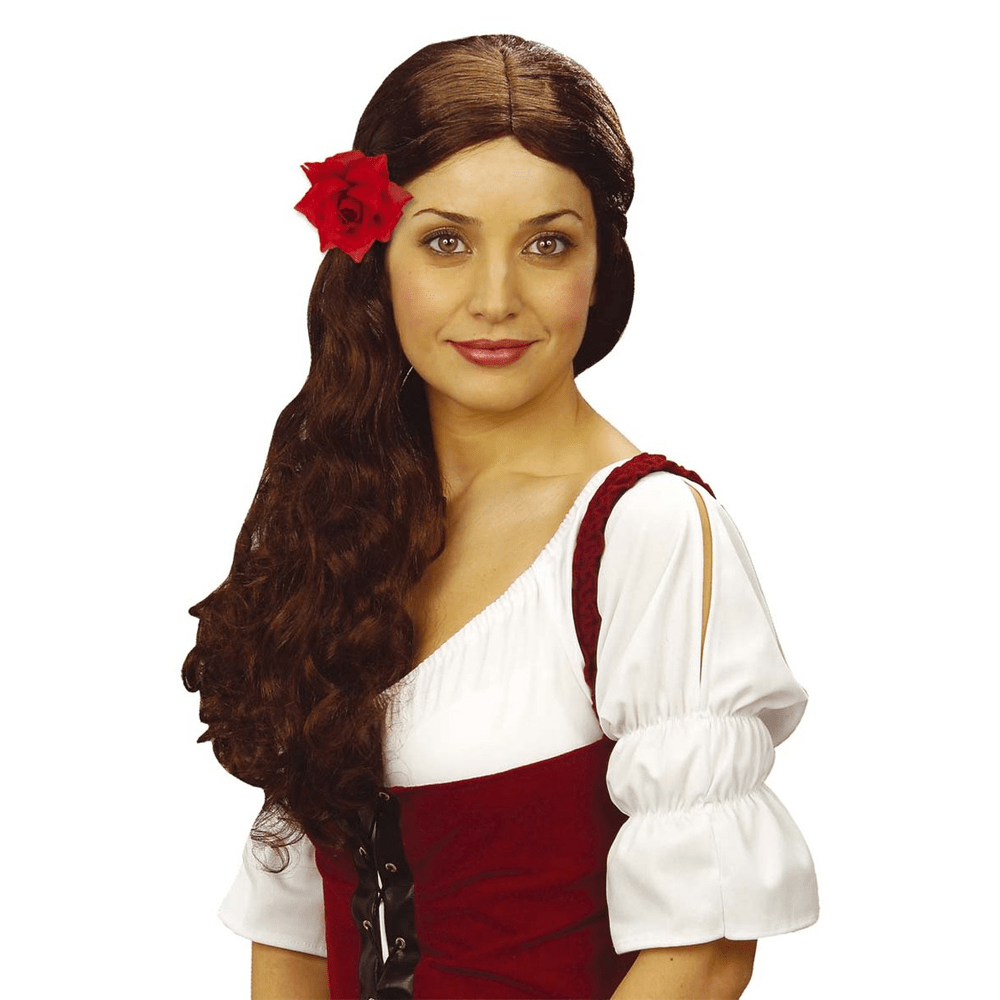 Alpha 55 Halloween accessoires, barette rose rouge