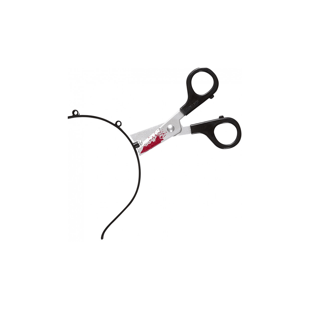 Alpha 55 Halloween Accessoires, Blessure tête ciseaux