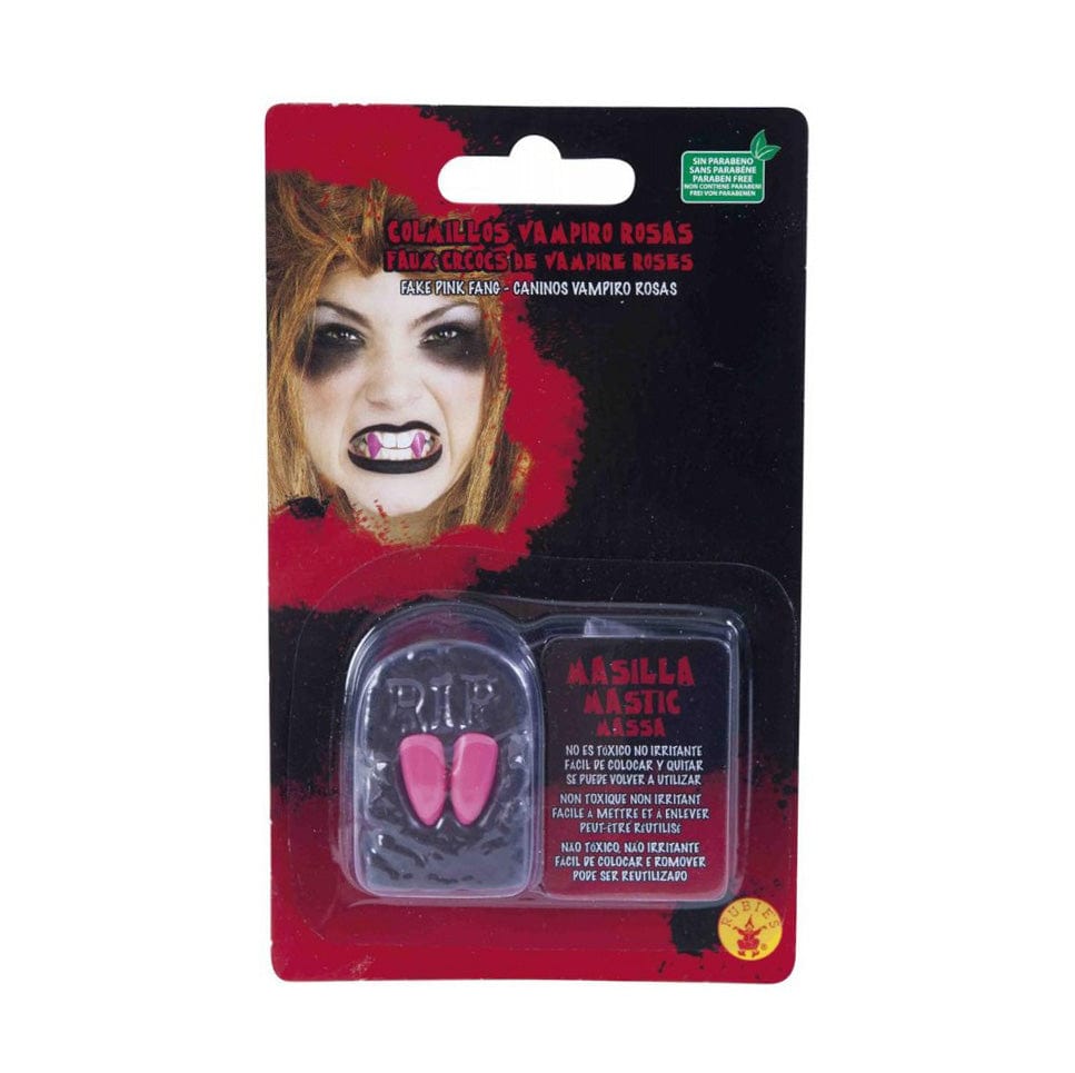 Alpha 55 Halloween accessoires, canines rouge de Vampire