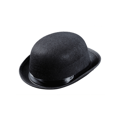 Alpha 55 Halloween accessoires enfant, chapeau melon feutre noir