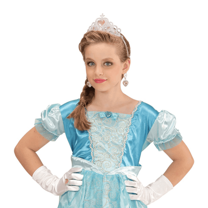 Alpha 55 Halloween accessoires enfant, ensemble princesse 3pièce blanc