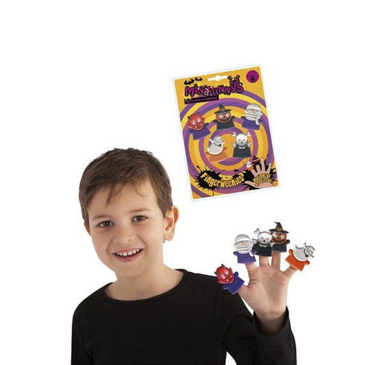 Alpha 55 Halloween accessoires, lot de 5 marionnettes pour doigts