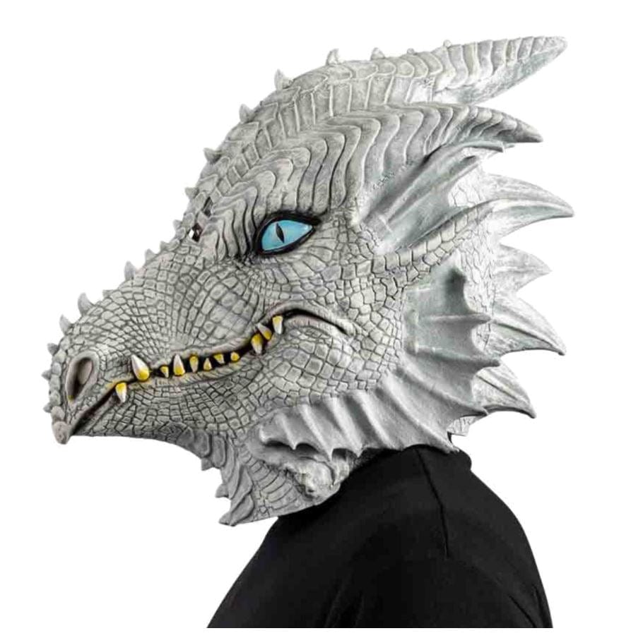 Alpha 55 Halloween accessoires, masque en latex Dragon