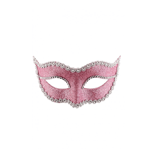 Alpha 55 Halloween accessoires, masque Venise perles rose