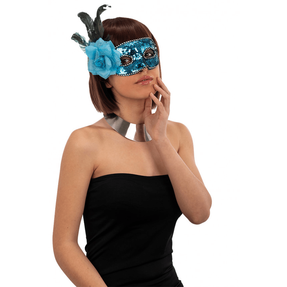 Alpha 55 Halloween accessoires, masque Venise sequins