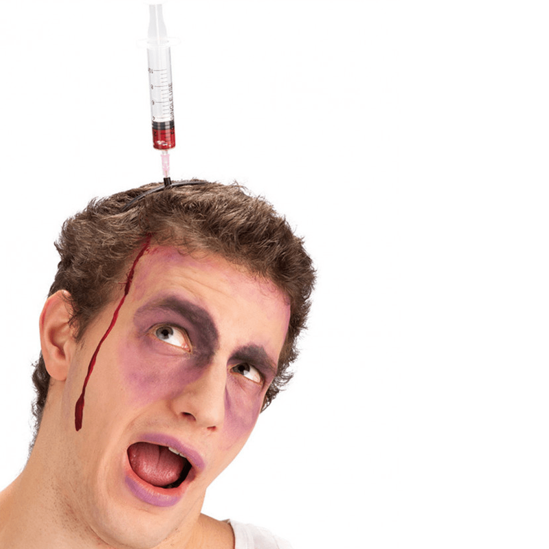 Alpha 55 Halloween blessure tête seringue