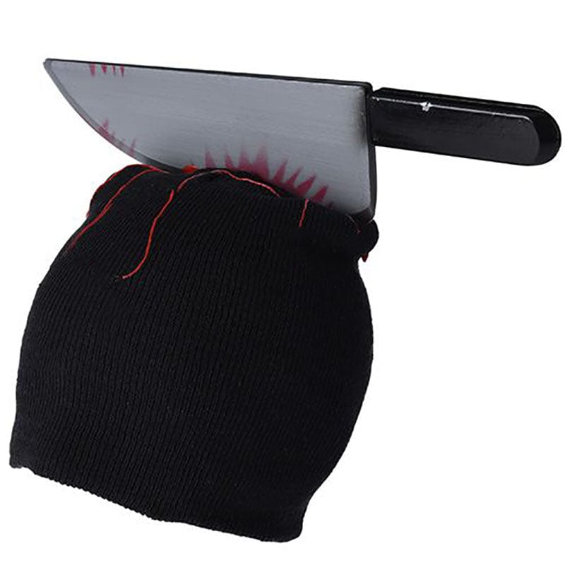 Alpha 55 Halloween blessures, bonnet avec couteau