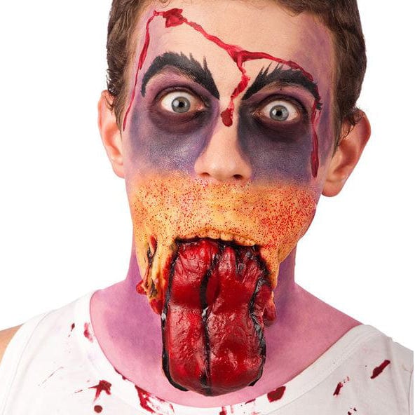 Alpha 55 Halloween blessures, cicatrice langue pendue