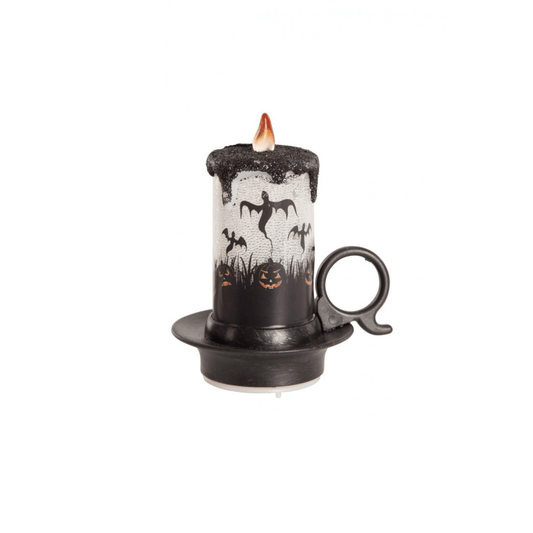 Alpha 55 Halloween, bougie décorée LED 8 cm