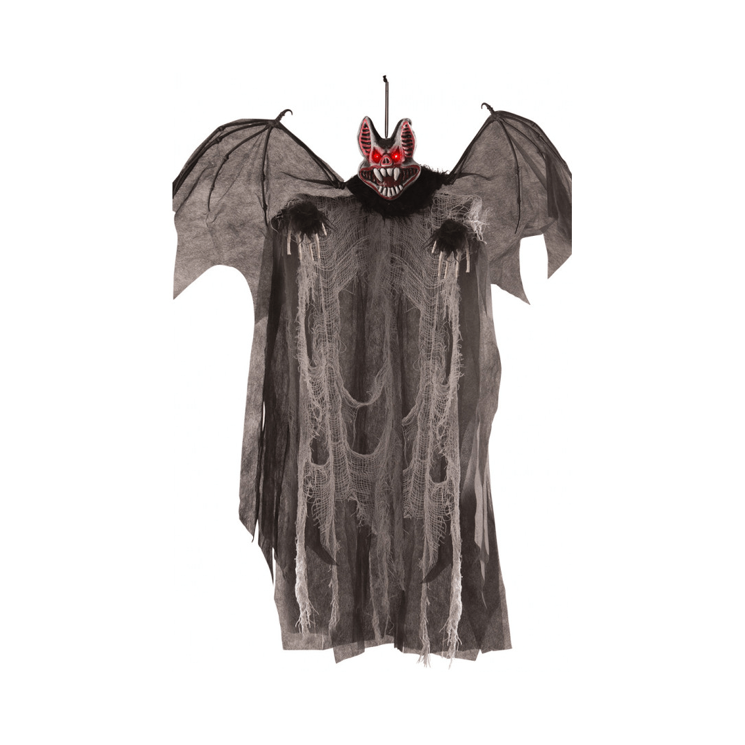 Alpha 55 Halloween Chauve-souris avec lumière 90 cm