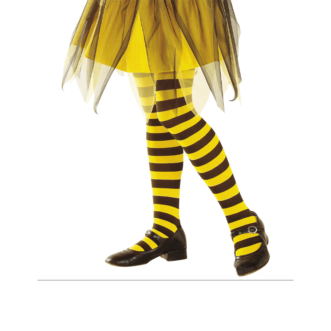 Alpha 55 Halloween collants enfant rayures 11 - 14 ans
