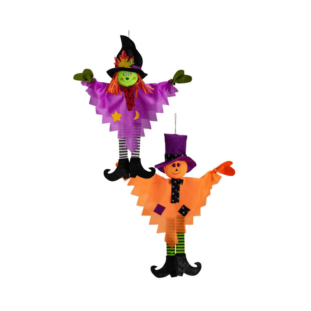 Alpha 55 Halloween, déco à suspendre Fantôme 57 cm (choix aléatoire)