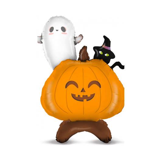Alpha 55 Halloween déco, ballon alu forme citrouille 110 cm
