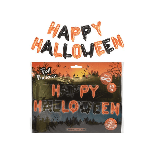 Alpha 55 Halloween déco , ballon aluminium Happy Halloween