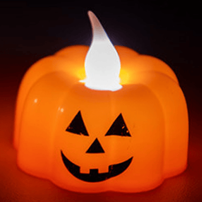 Alpha 55 Halloween déco, chauffe-plat LED forme citrouille
