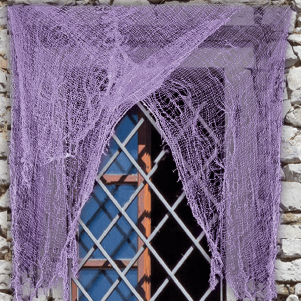 Alpha 55 Halloween déco, Rideau en lambeaux 200 x 75 cm