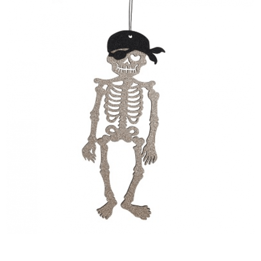 Alpha 55 Halloween déco, squelette pirate 30 cm