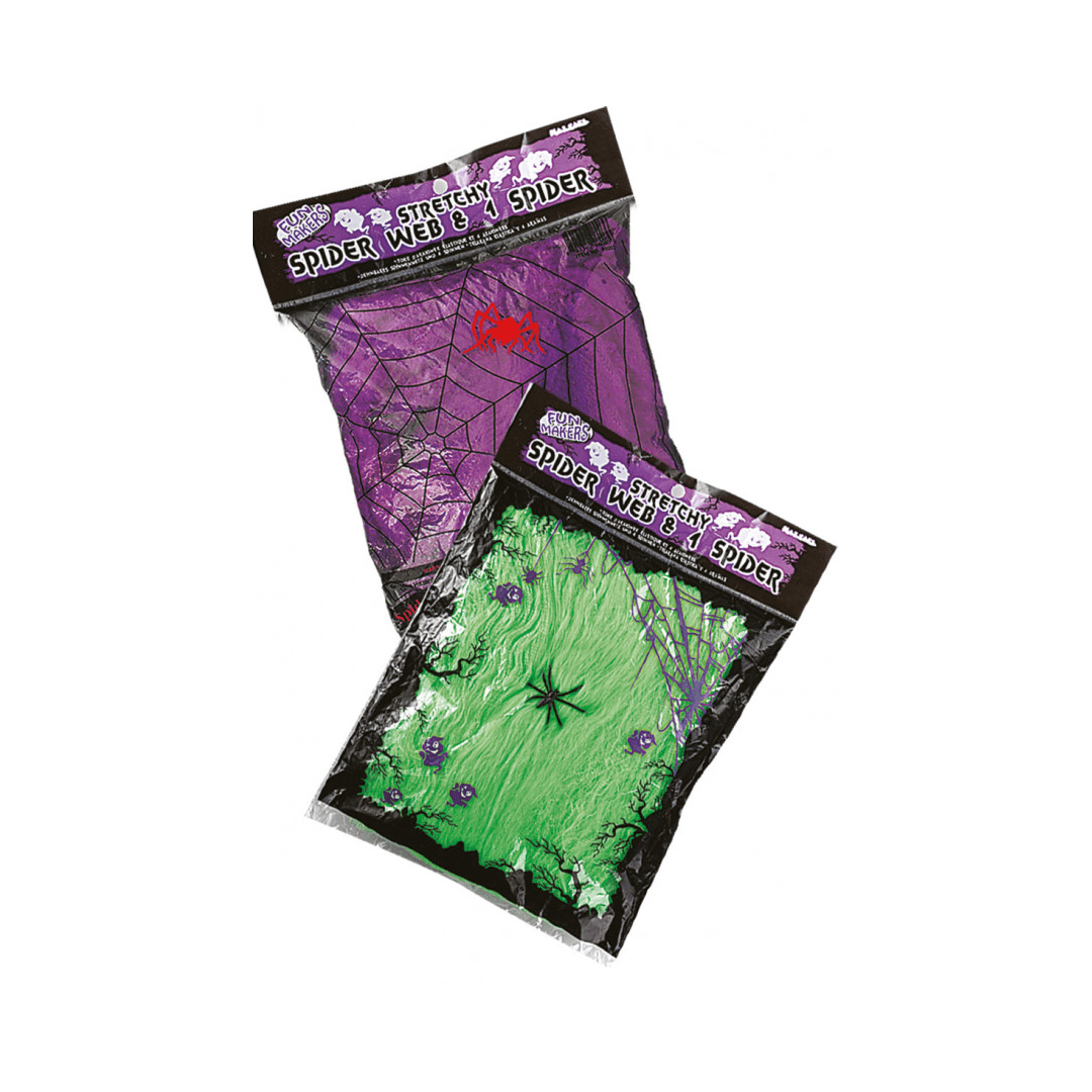 Alpha 55 Halloween déco , toile d'araignée 20g (choix aléatoire)