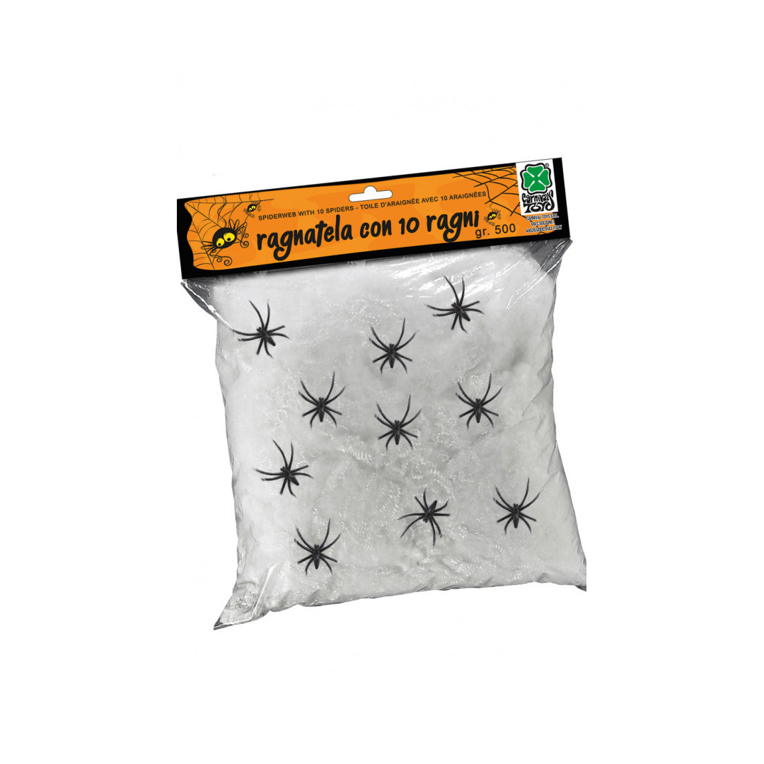 Alpha 55 Halloween déco, toile d'araignée 500g blanc