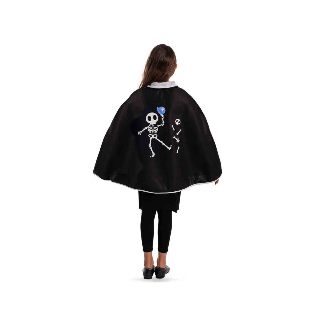 Alpha 55 Halloween déguisement cape Squelette 65 cm