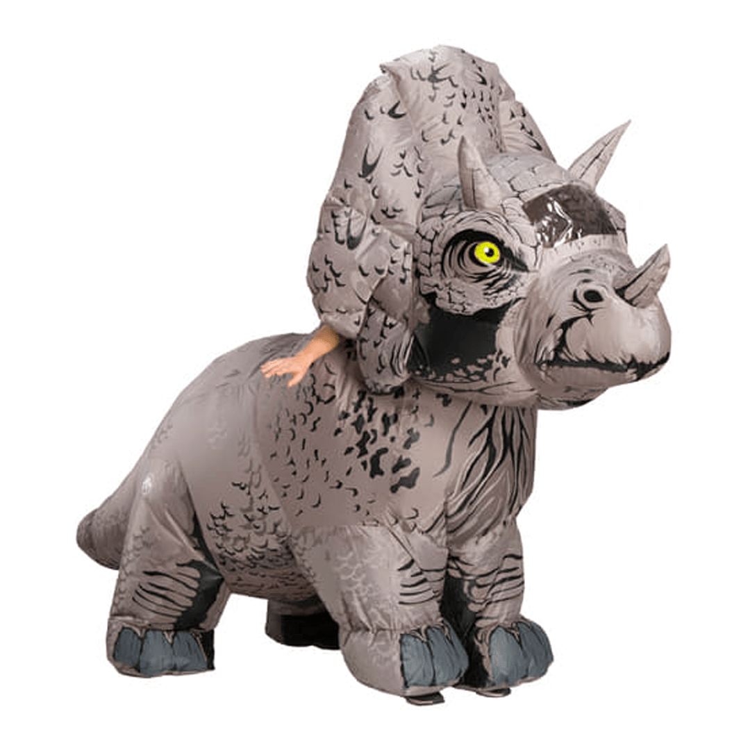 Alpha 55 Halloween déguisement mascotte gonflable Triceratops