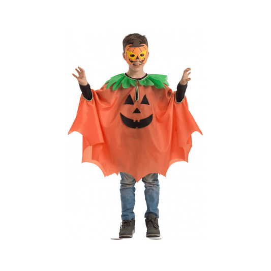 Alpha 55 Halloween déguisement poncho Citrouille 66 cm