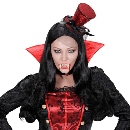 Alpha 55 Halloween dentier simple Vampire glow in the dark