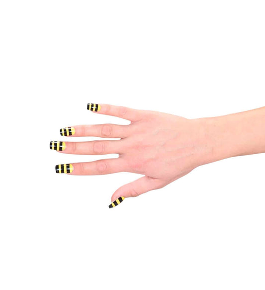 Alpha 55 Halloween faux-ongles adhésifs Abeille