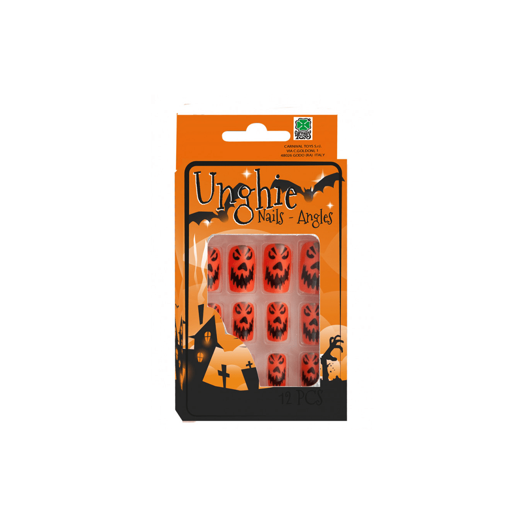 Alpha 55 Halloween faux-ongles Citrouille