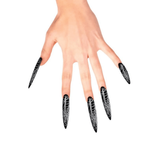 Alpha 55 Halloween faux-ongles toile d'araignée 6 cm