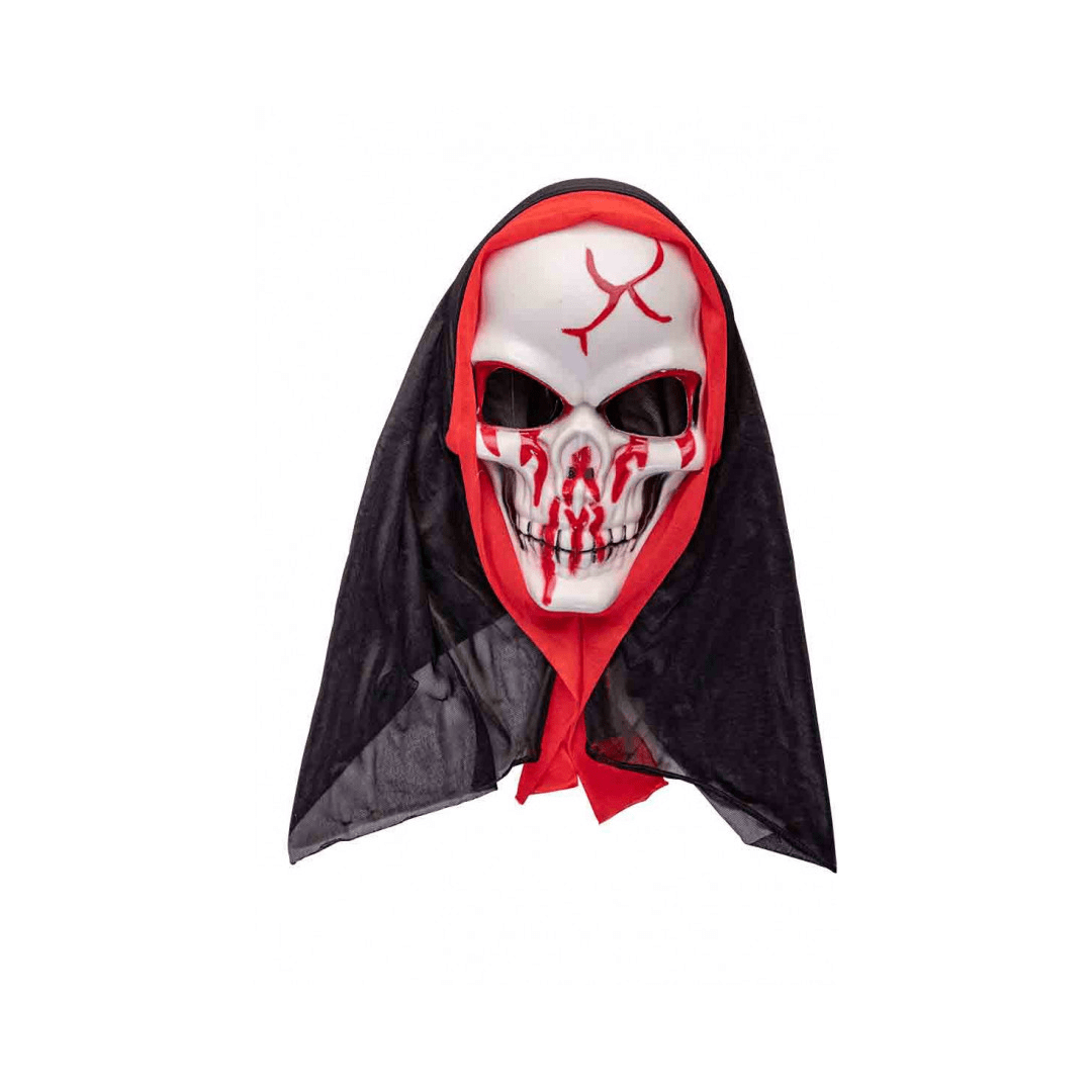 Alpha 55 Halloween masque capuche Crâne blessé