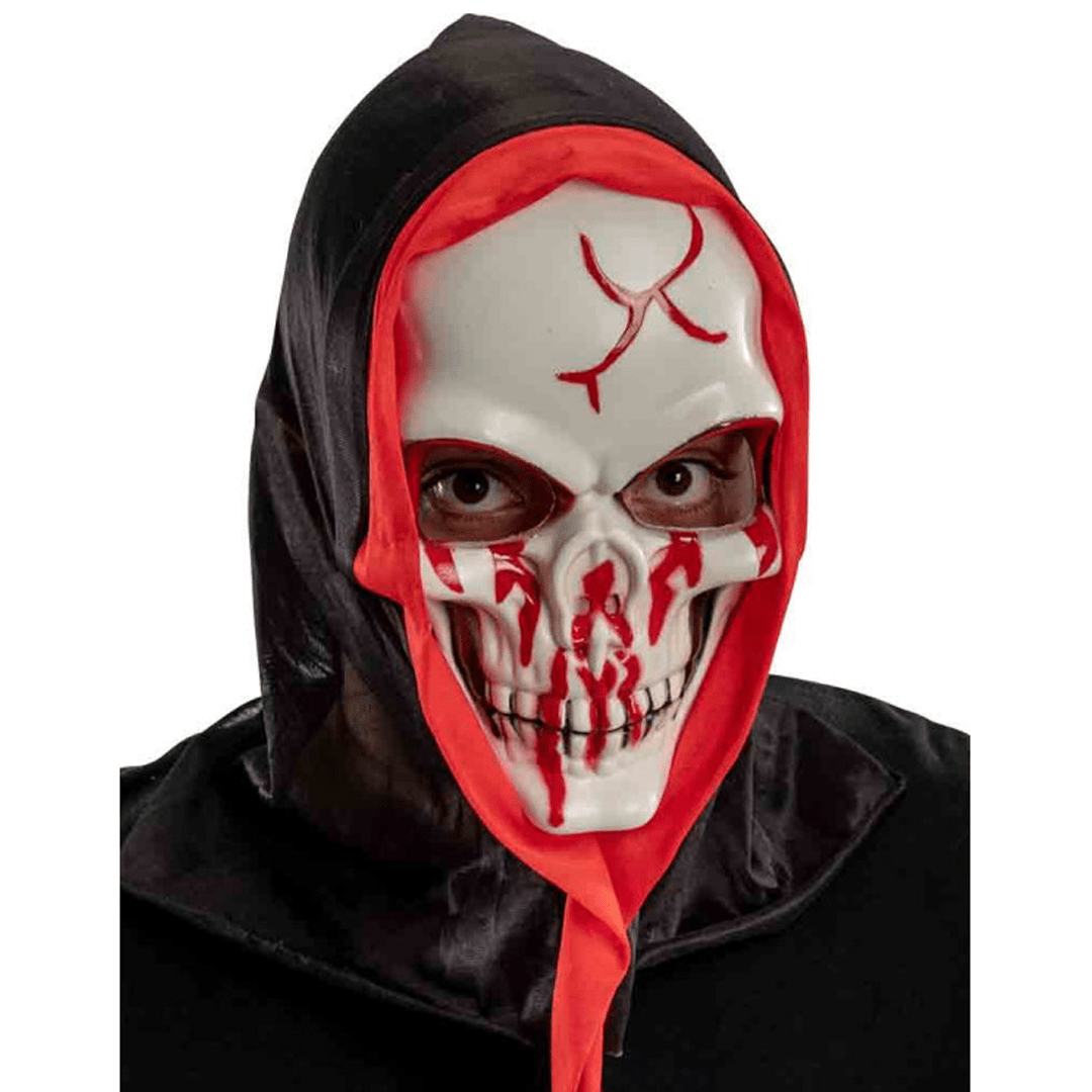 Alpha 55 Halloween masque capuche Crâne blessé