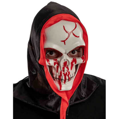 Alpha 55 Halloween masque capuche Crâne blessé