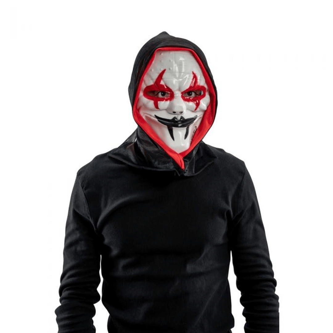Alpha 55 Halloween masque capuche Crâne maquillé