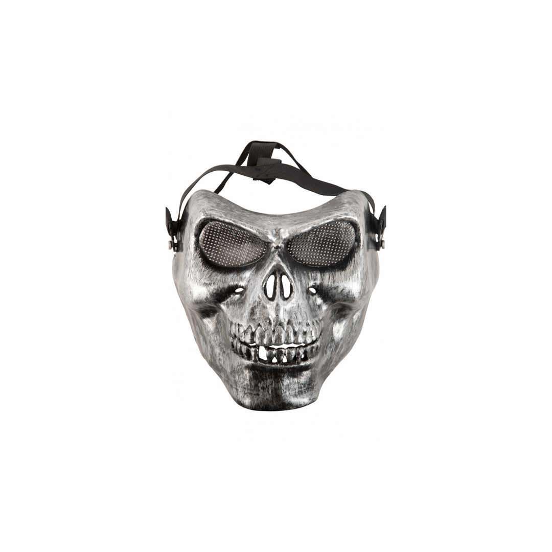 Alpha 55 Halloween masque, crâne gris