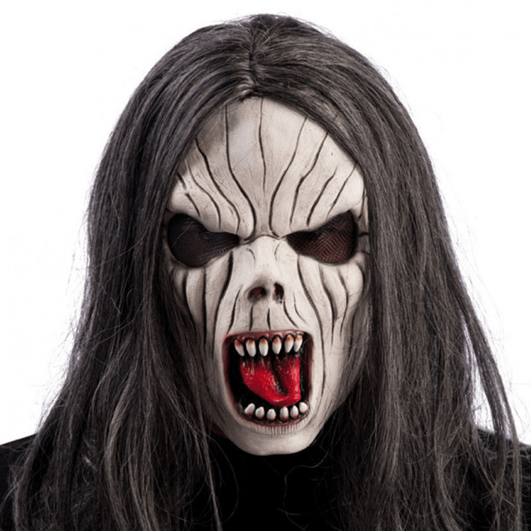 Alpha 55 Halloween masque Latex Vampire avec cheveux