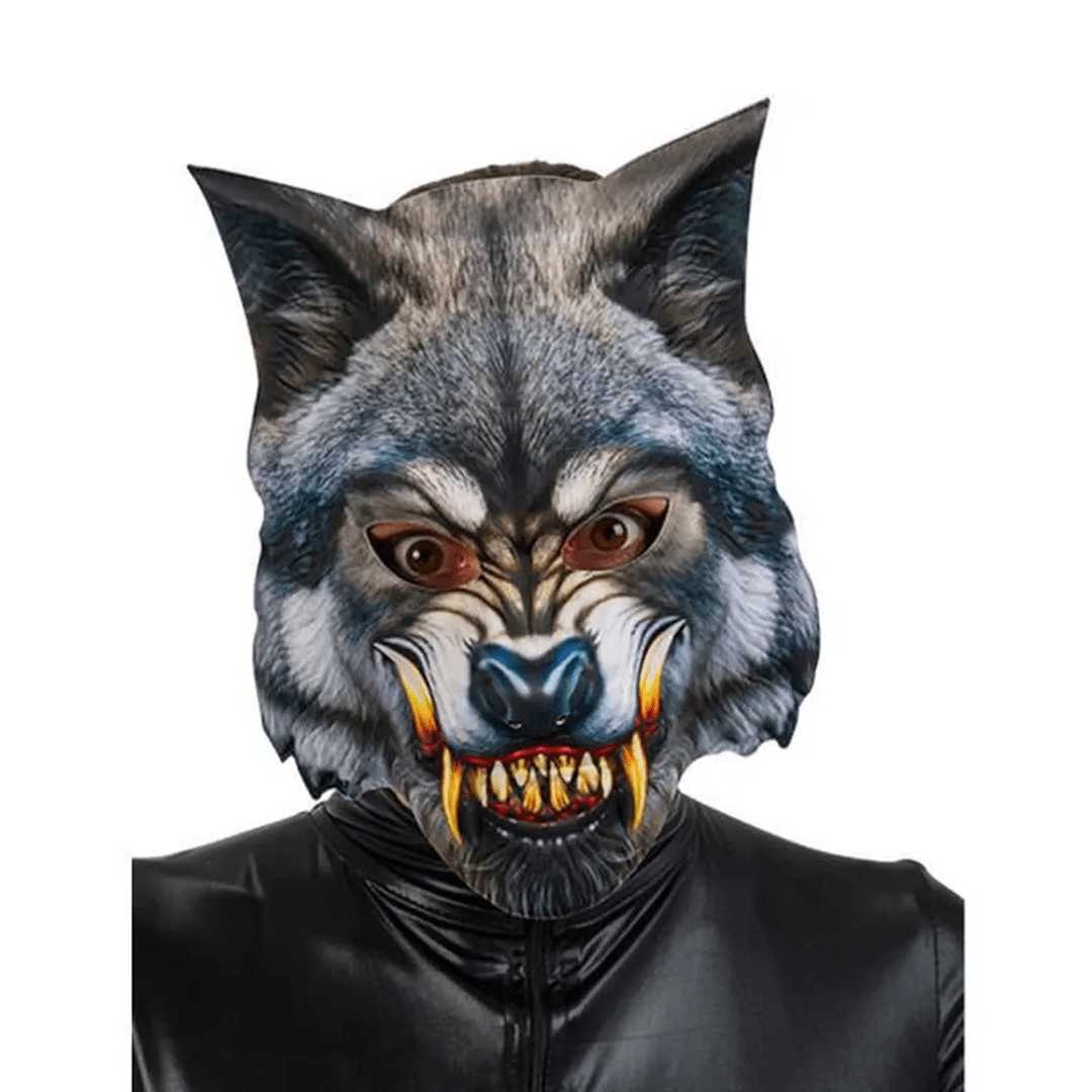 Alpha 55 Halloween masque Loup en tissu