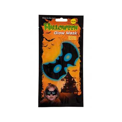 Alpha 55 Halloween masque mi-visage Chauve-souris glow in the dark