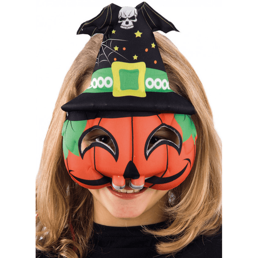Alpha 55 Halloween masque mi-visage Citrouille