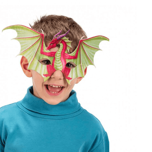 Alpha 55 Halloween masque mi-visage Dragon