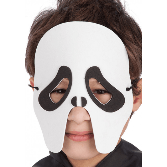 Alpha 55 Halloween masque mi-visage fantôme