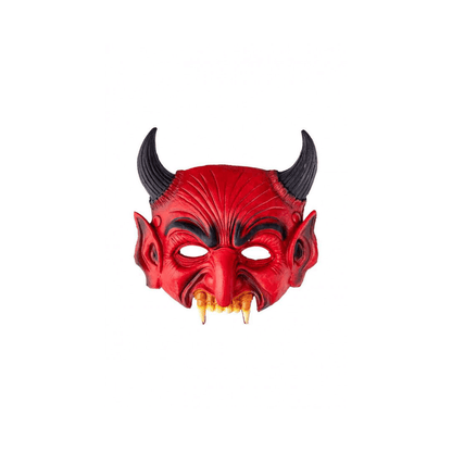 Alpha 55 Halloween masque mi-visage Latex Diable
