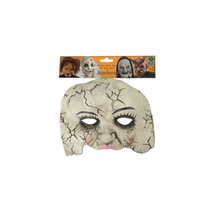 Alpha 55 Halloween masque mi-visage Latex Poupée cassée