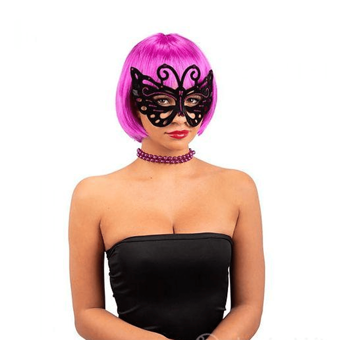 Alpha 55 Halloween masque Venise macramé Papillon